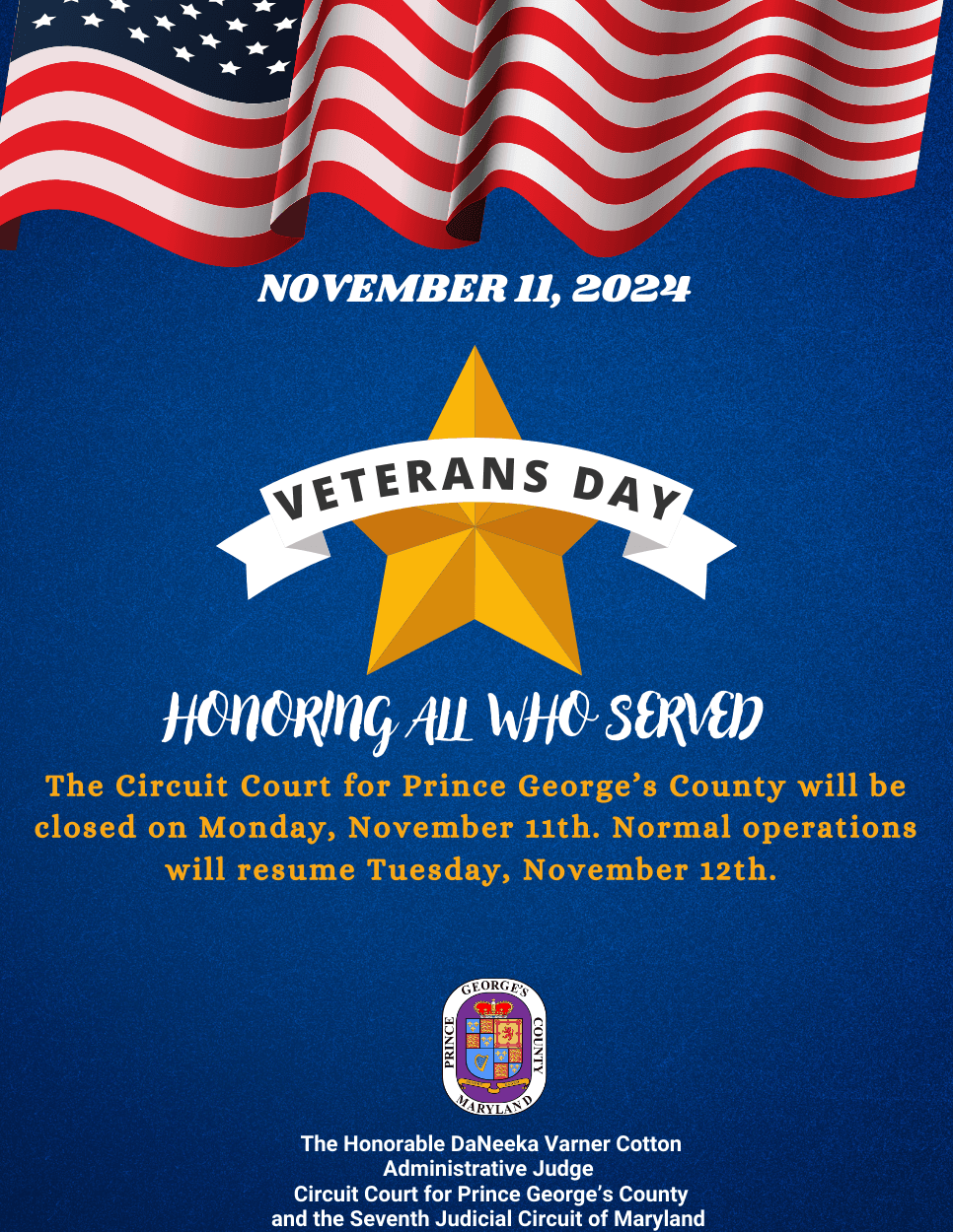 Veterans Day 2024