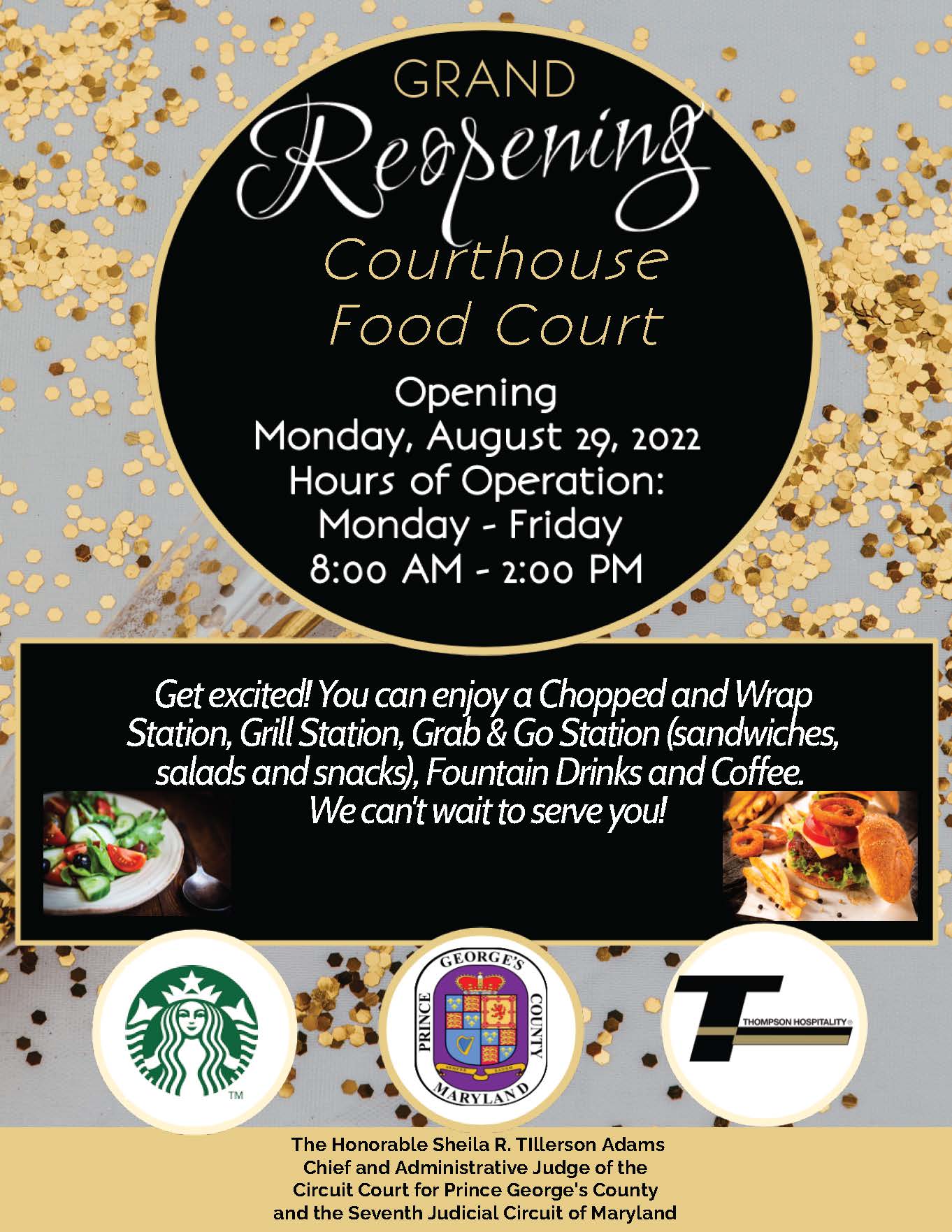 Reopening of Food Court Option